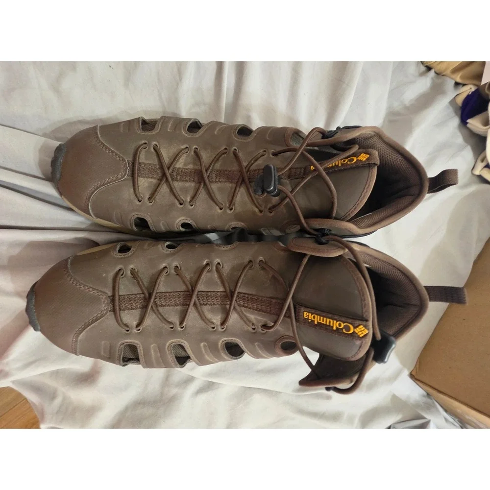 Columbia Trailstorm Hiker Fisherman Sandals Mens 13 Brown BM0290-231